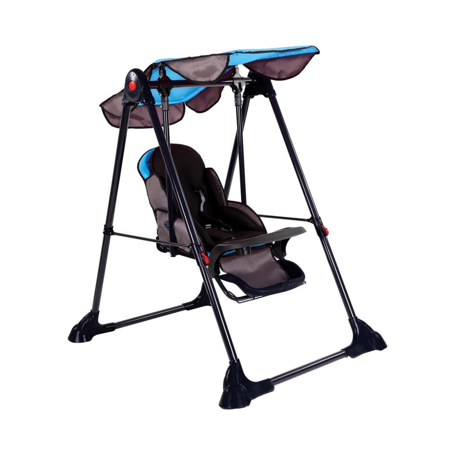 Babyhope 805 Baby Swing Salıncak Mavi-Siyah