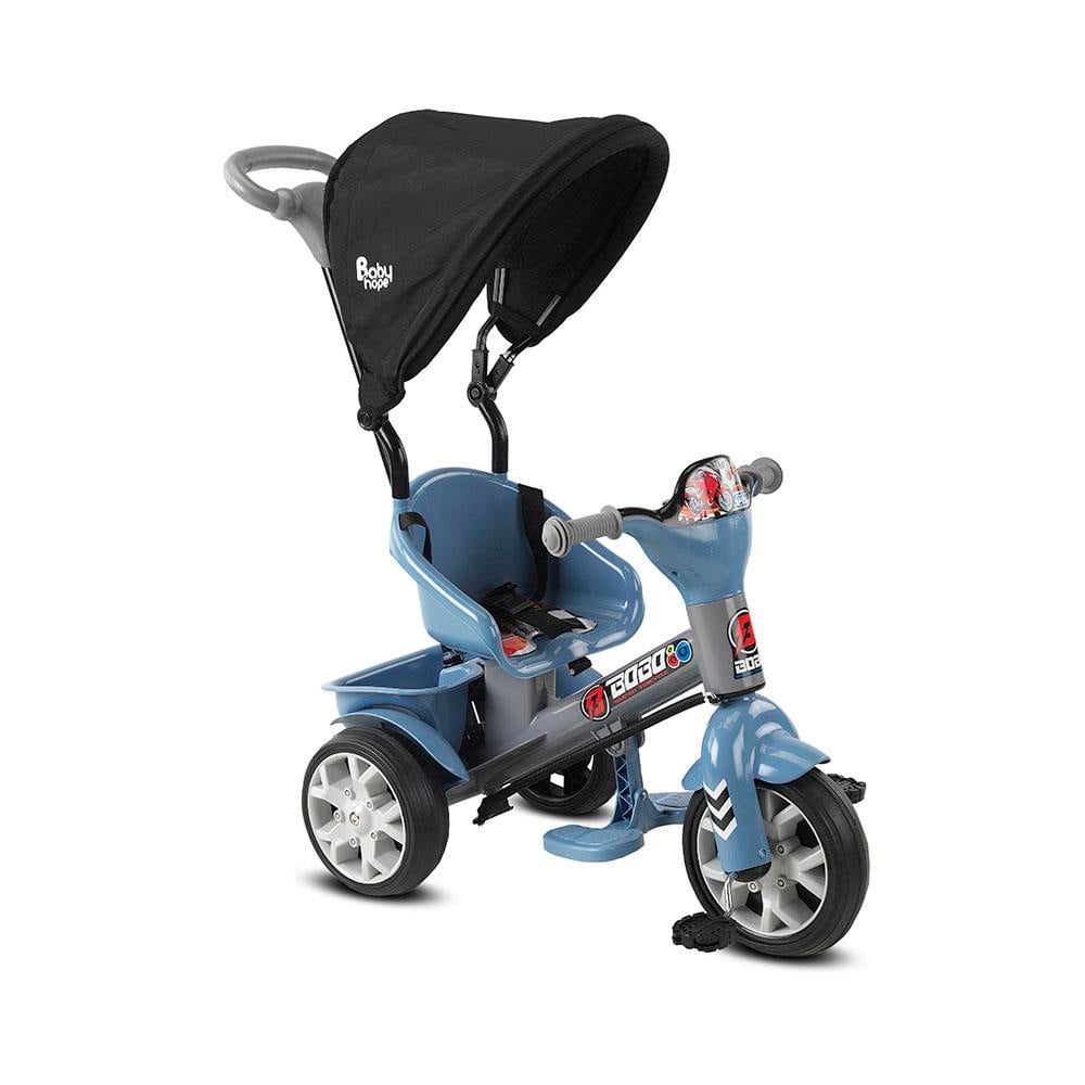 Babyhope Bobo Speed Tenteli Mavi/Gri