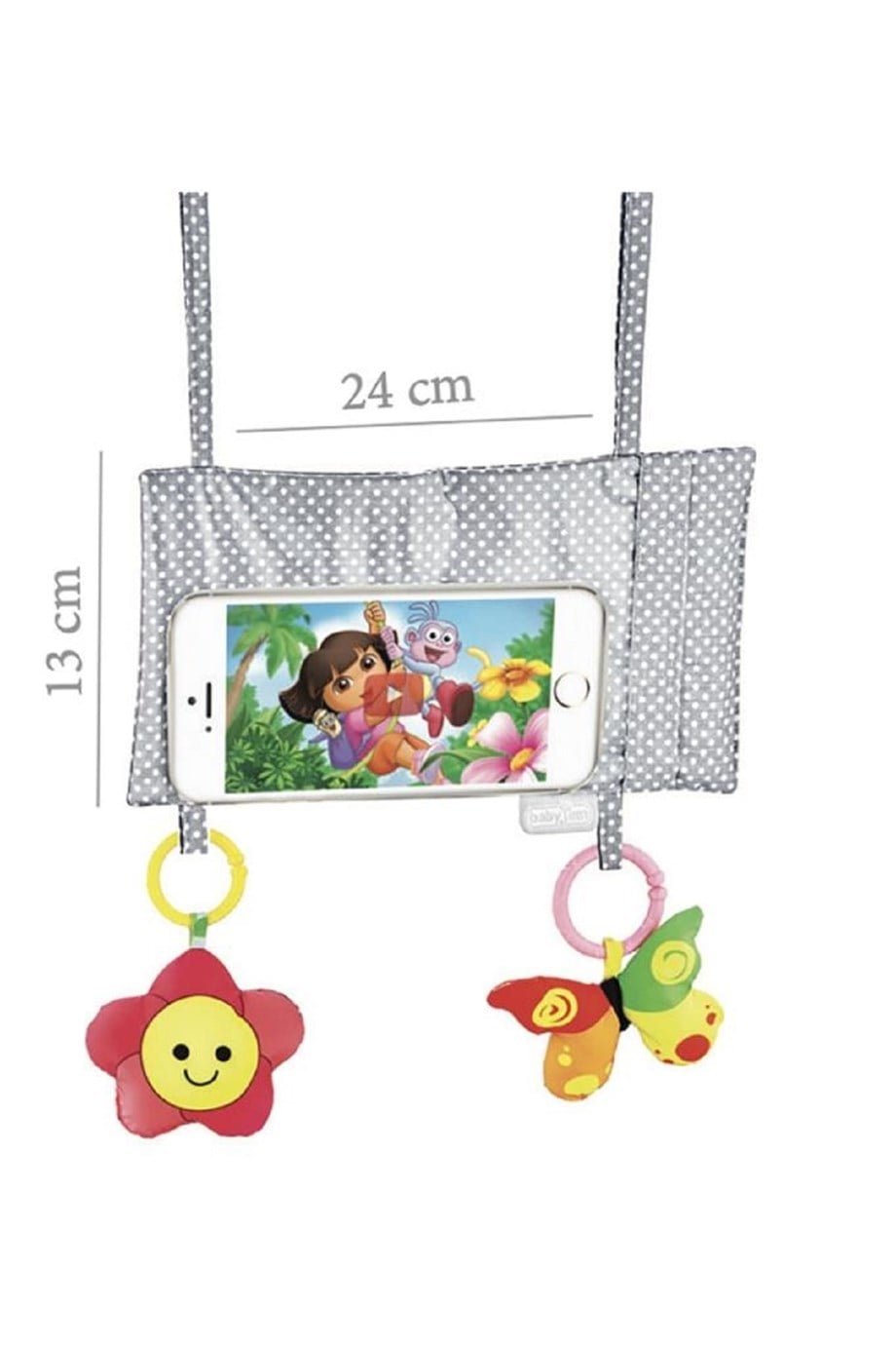 BabyJem Arac İçi Telefon Askılığı Gri
