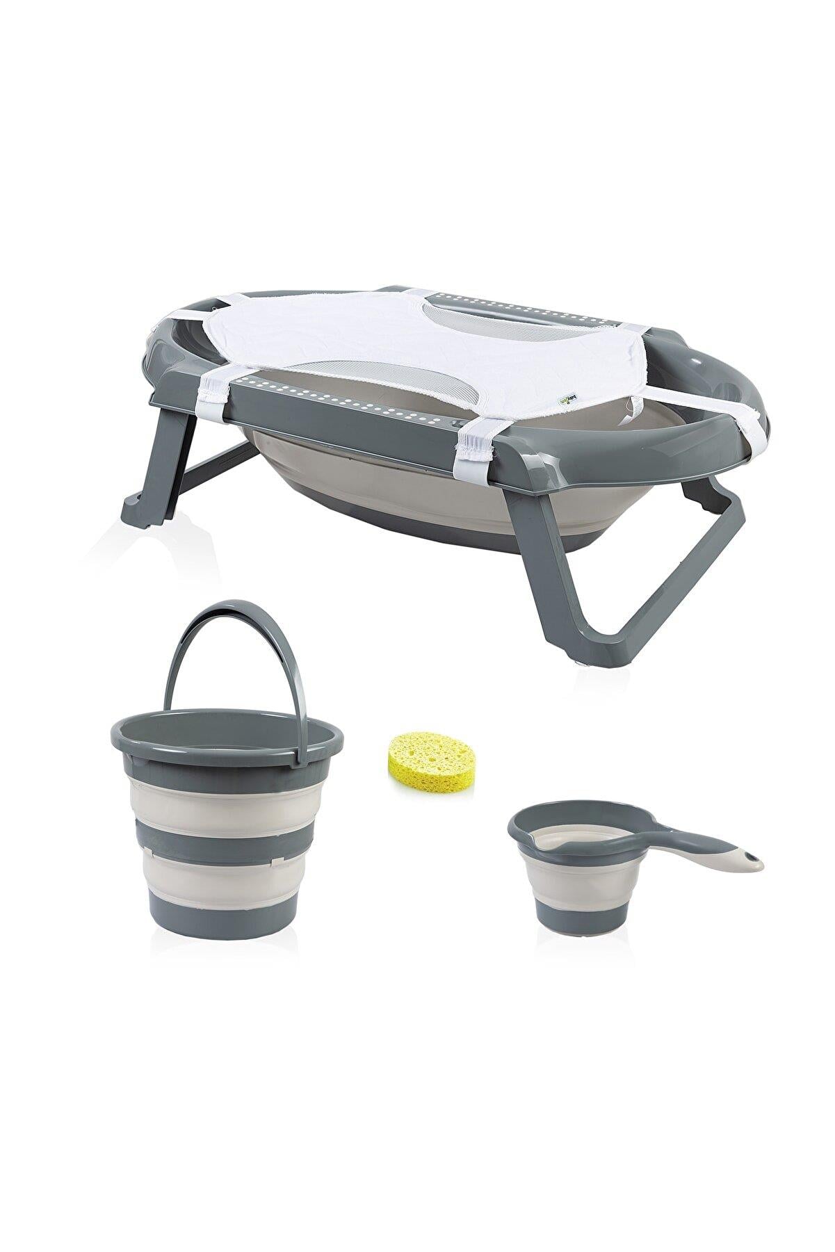 Babyjem Katlanır 3lü Banyo Seti