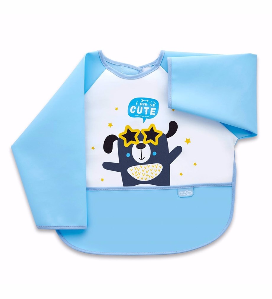 Babyjem Poli Muşamba Kollu Önlük