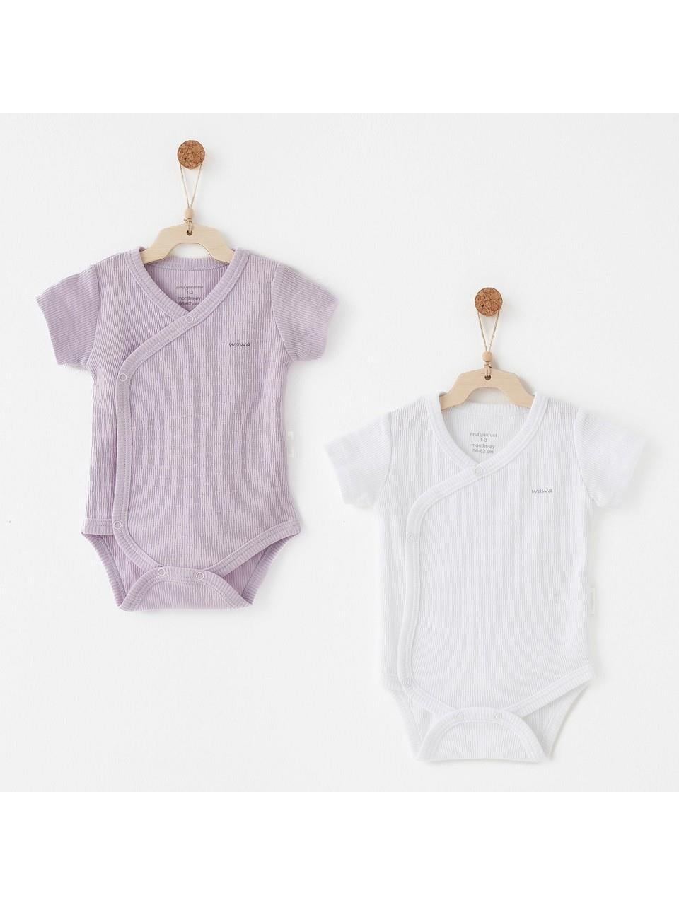 BEBEK ZIBIN BODY 2 PCS SIDE SNAP BODY JACQUARD SPECIAL MODAL