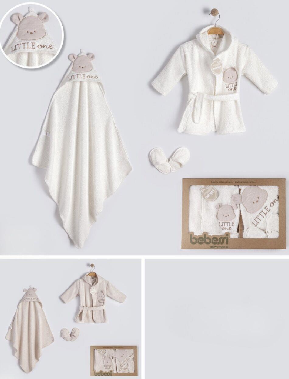 Bebessi Little Bear Bornoz Takımı