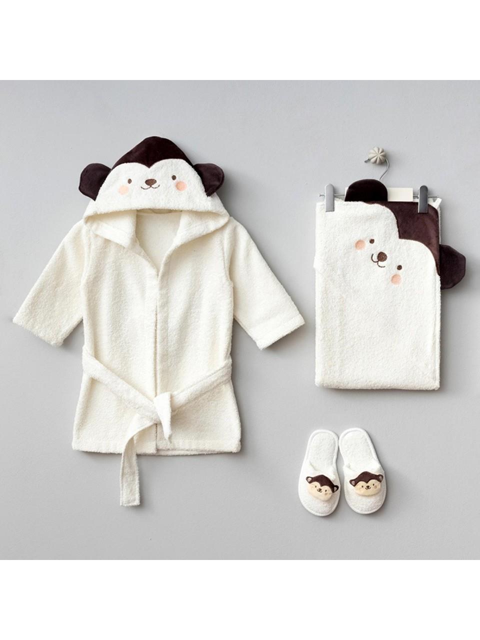 Bebitof Maymun Bornoz Seti