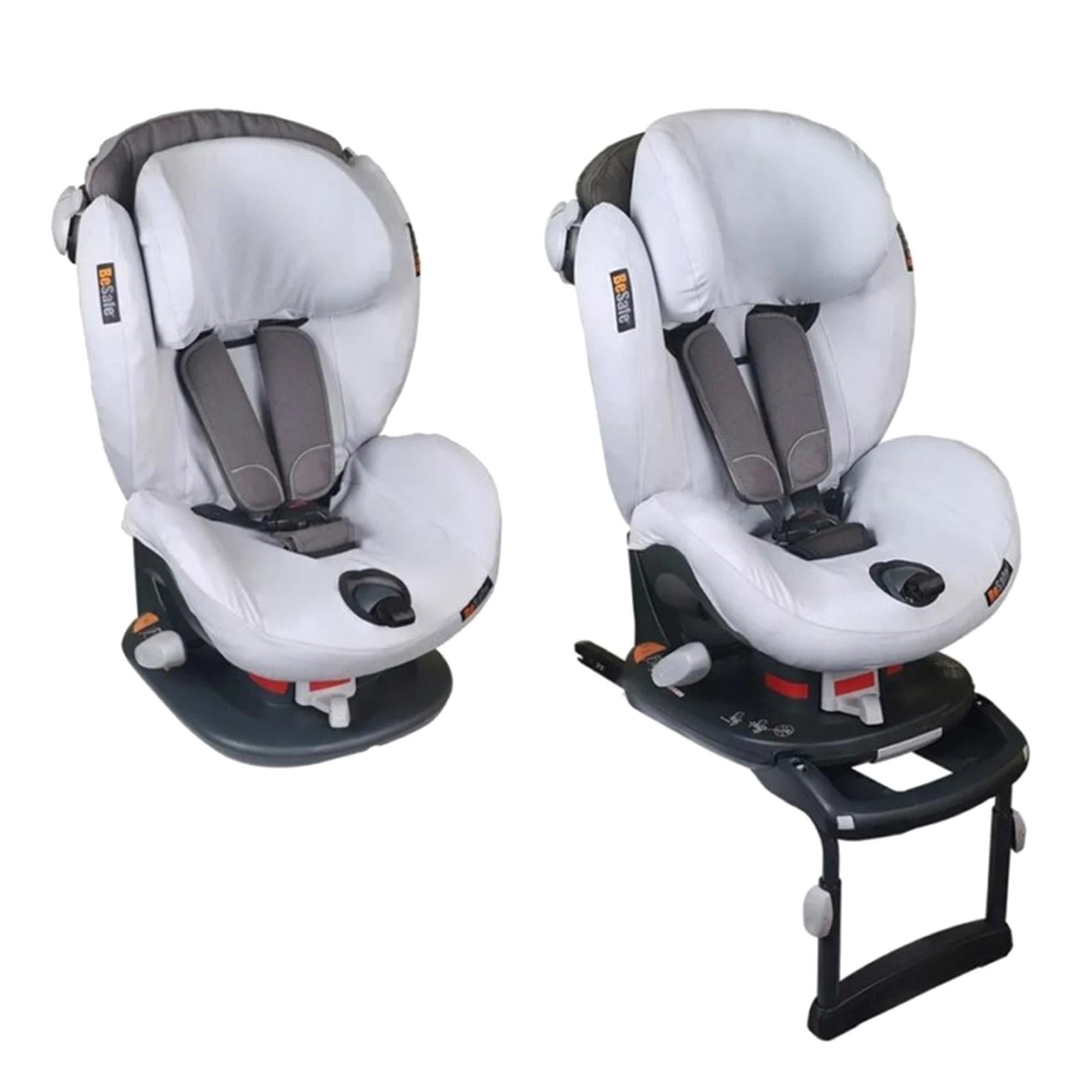 Besafe İzi Comfort X3 - Isofix Koruyucu Havlu Kılıf Glacier Grey
