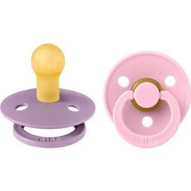 Bibs Colour 2li Kauçuk Emzik Levander - Baby Pink 0-6 Ay