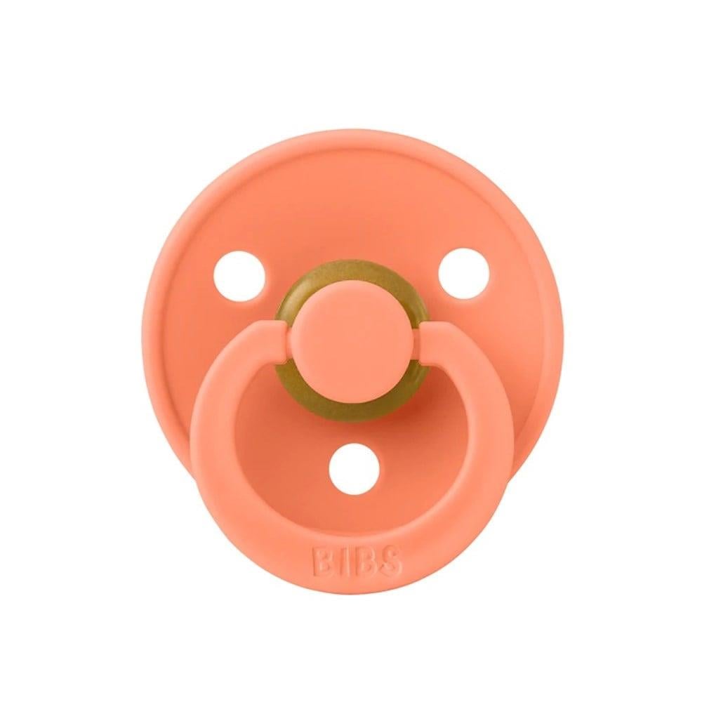 Bibs Colour Kauçuk Emzik Desert Papaya 0-6 Ay