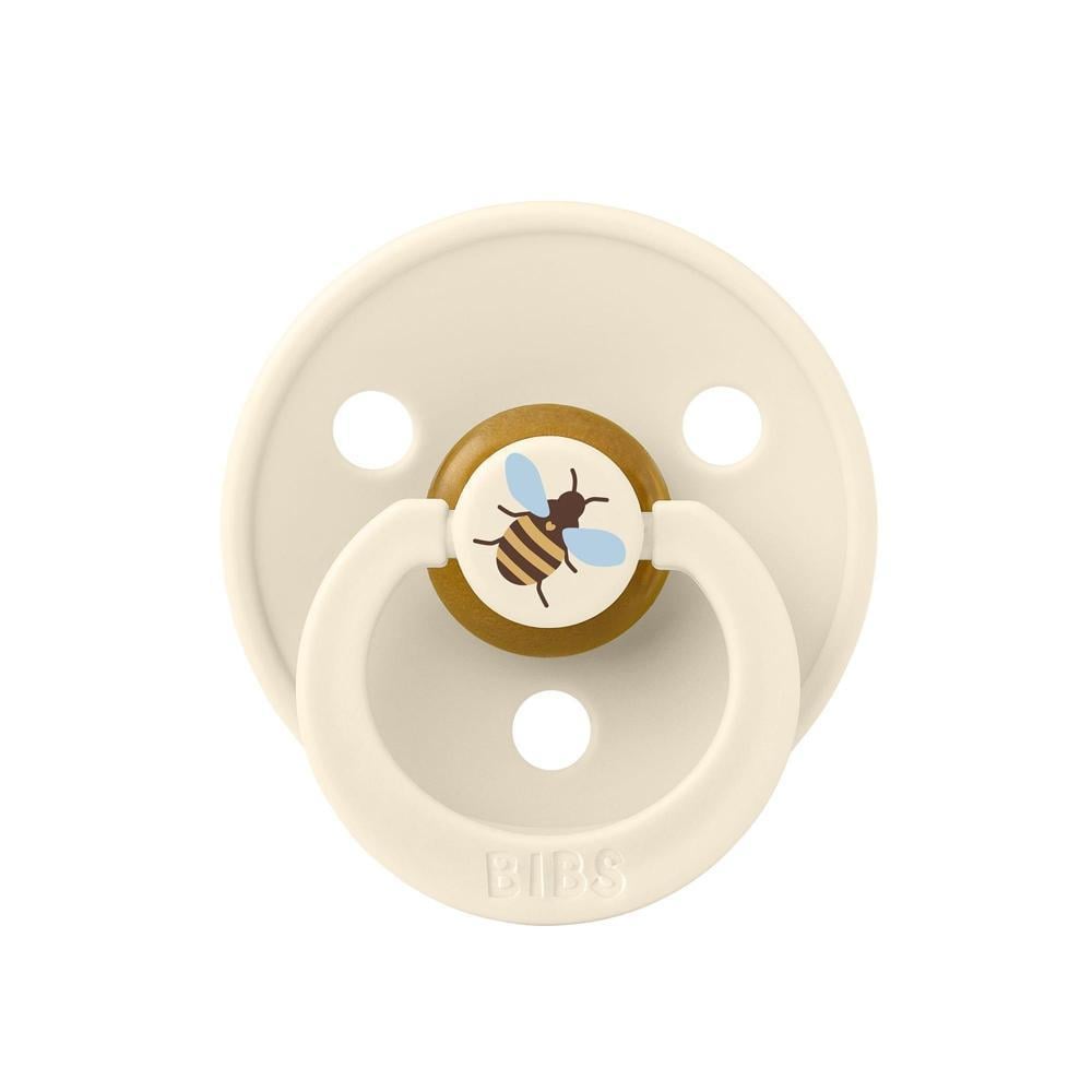 Bibs Studio Colour Bumblebee Kauçuk Emzik Ivory 0-6 Ay
