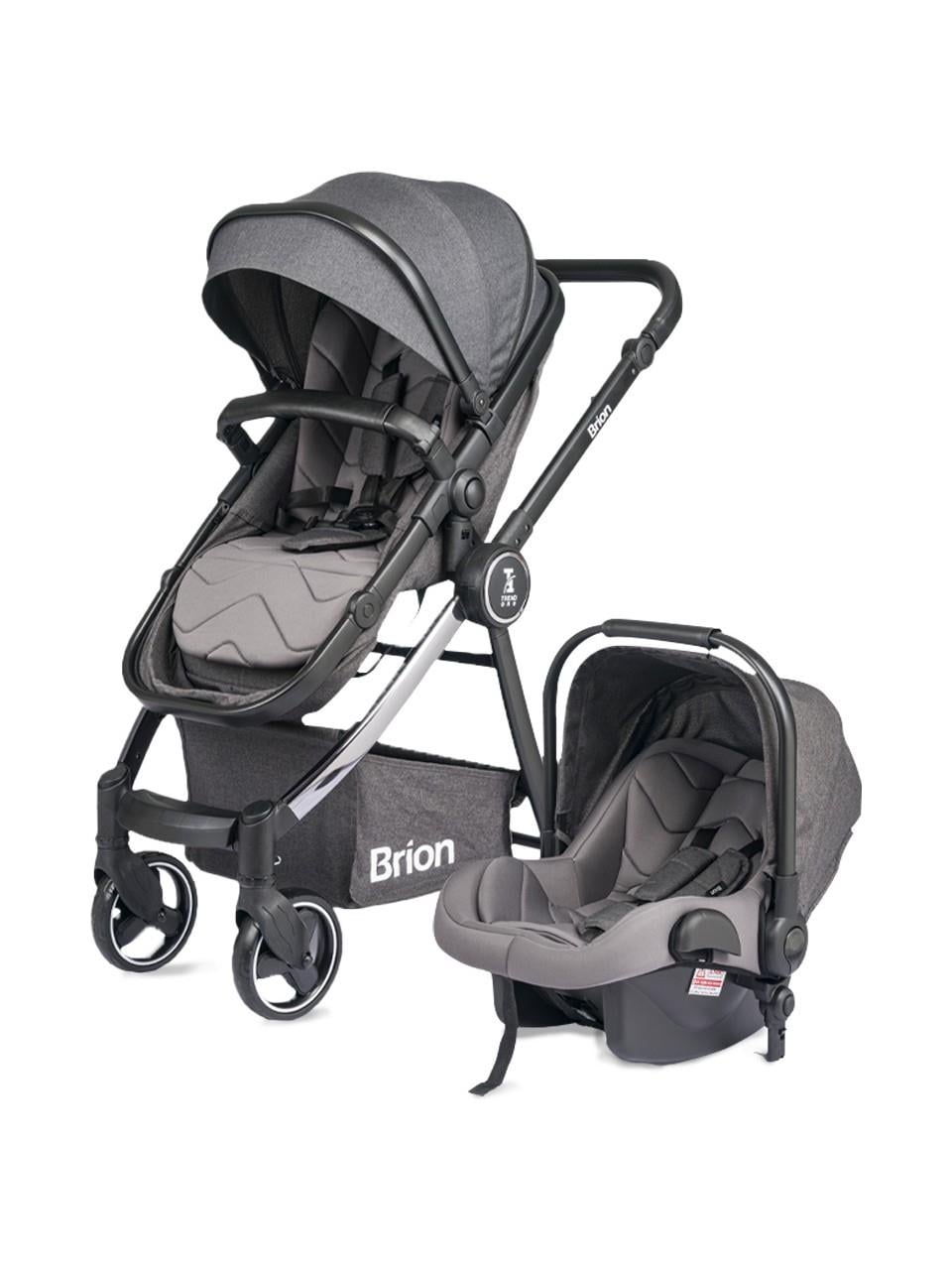 Brion Trendone Travel Sistem Bebek Arabası Antrasit