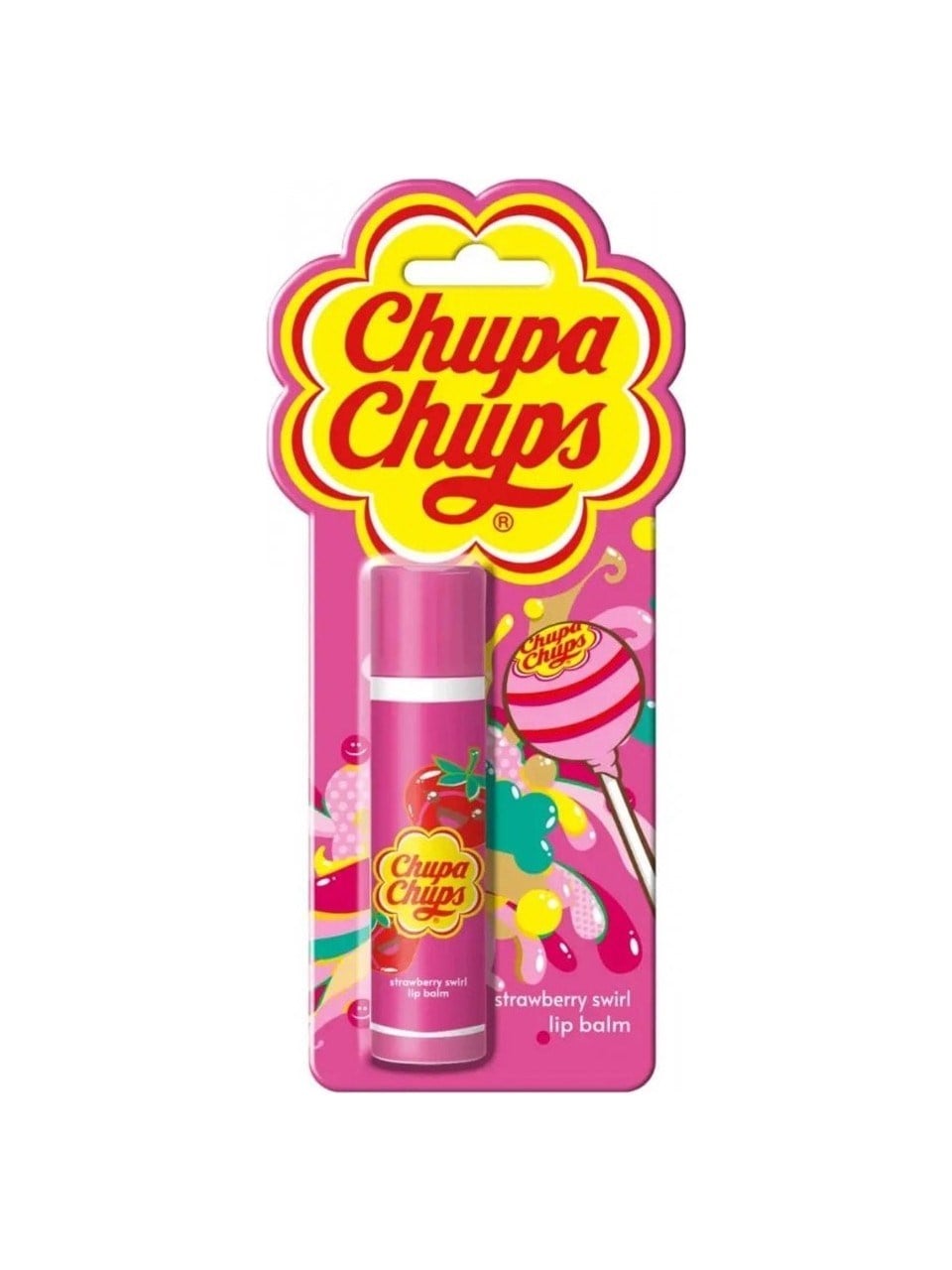 Chupa Chups Dudak Balm Tekli Çilek Aromalı