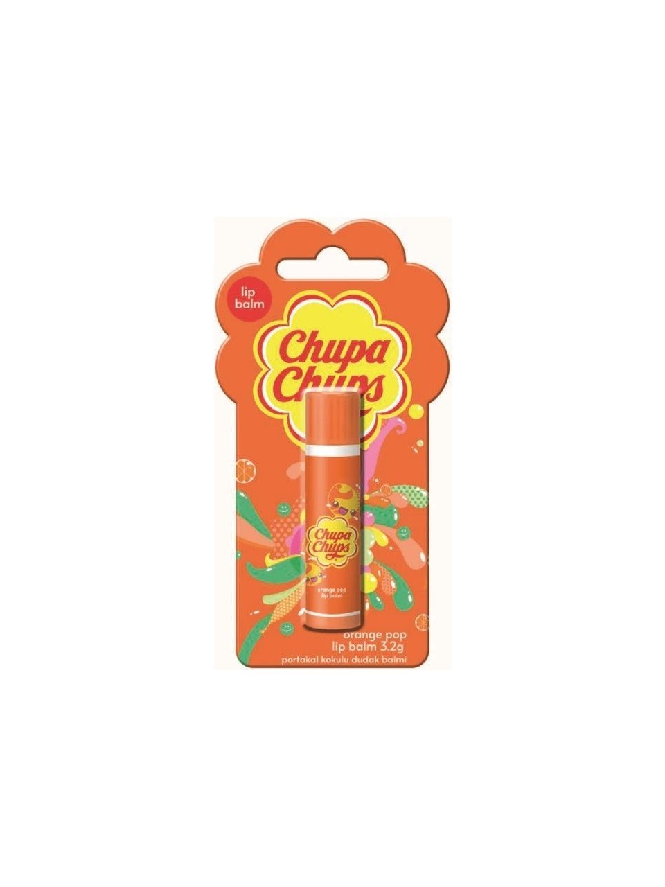 Chupa Chups Dudak Balm Tekli Portakal Aromalı