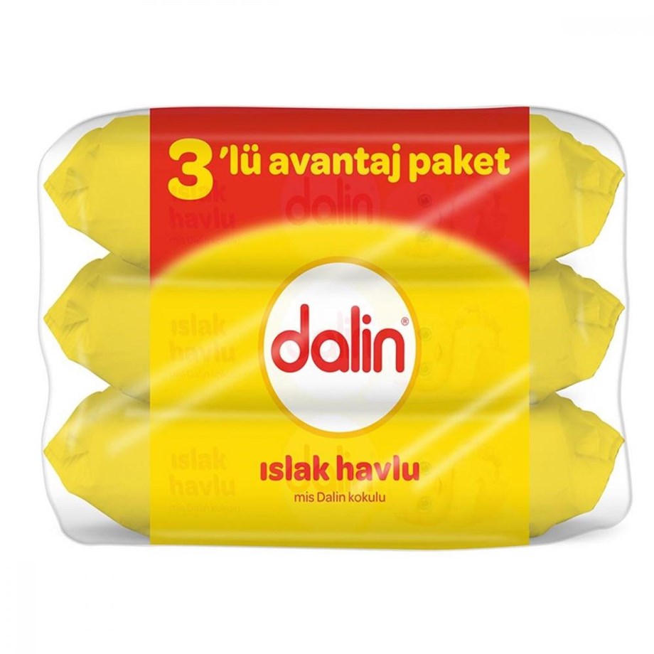Dalin Islak Mendil 3X56Lı