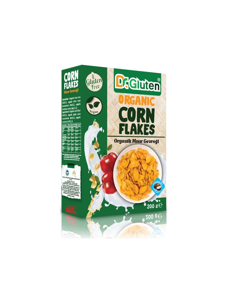 DR. Gluten Organik Mısır Gevreği 200gr.