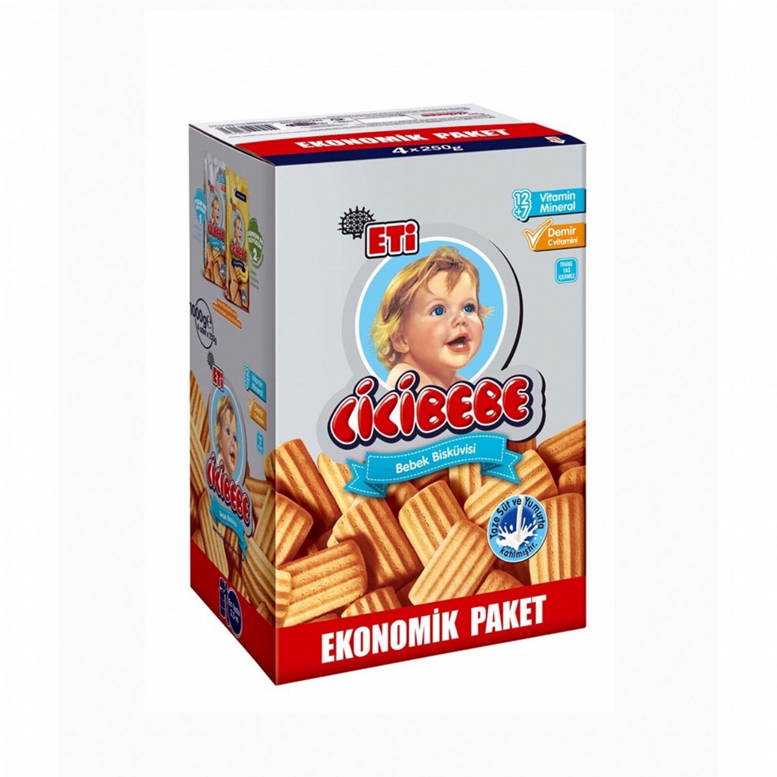 Eti Cicibebe Bebek Bisküvisi Ekonomik 1000 gr
