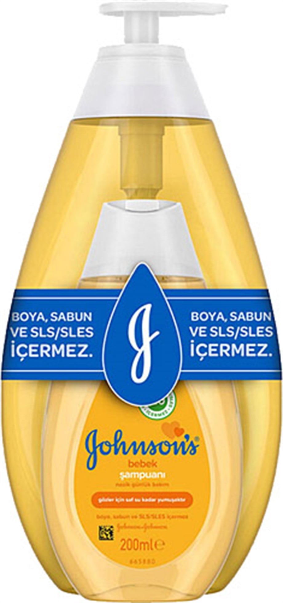 Johnsons Baby 750 ml Şampuan +200 ml şampuan hediyeli