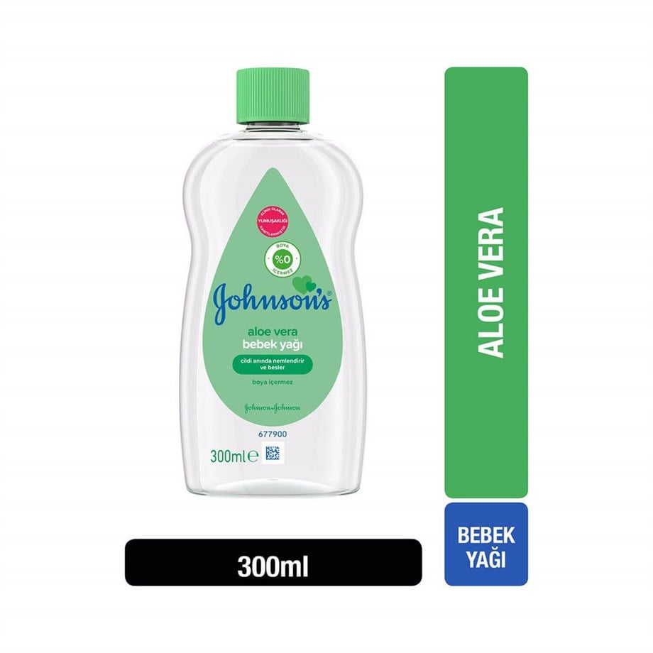 Johnsons Baby Aloe Veralı Bebek Yağı 300 Ml