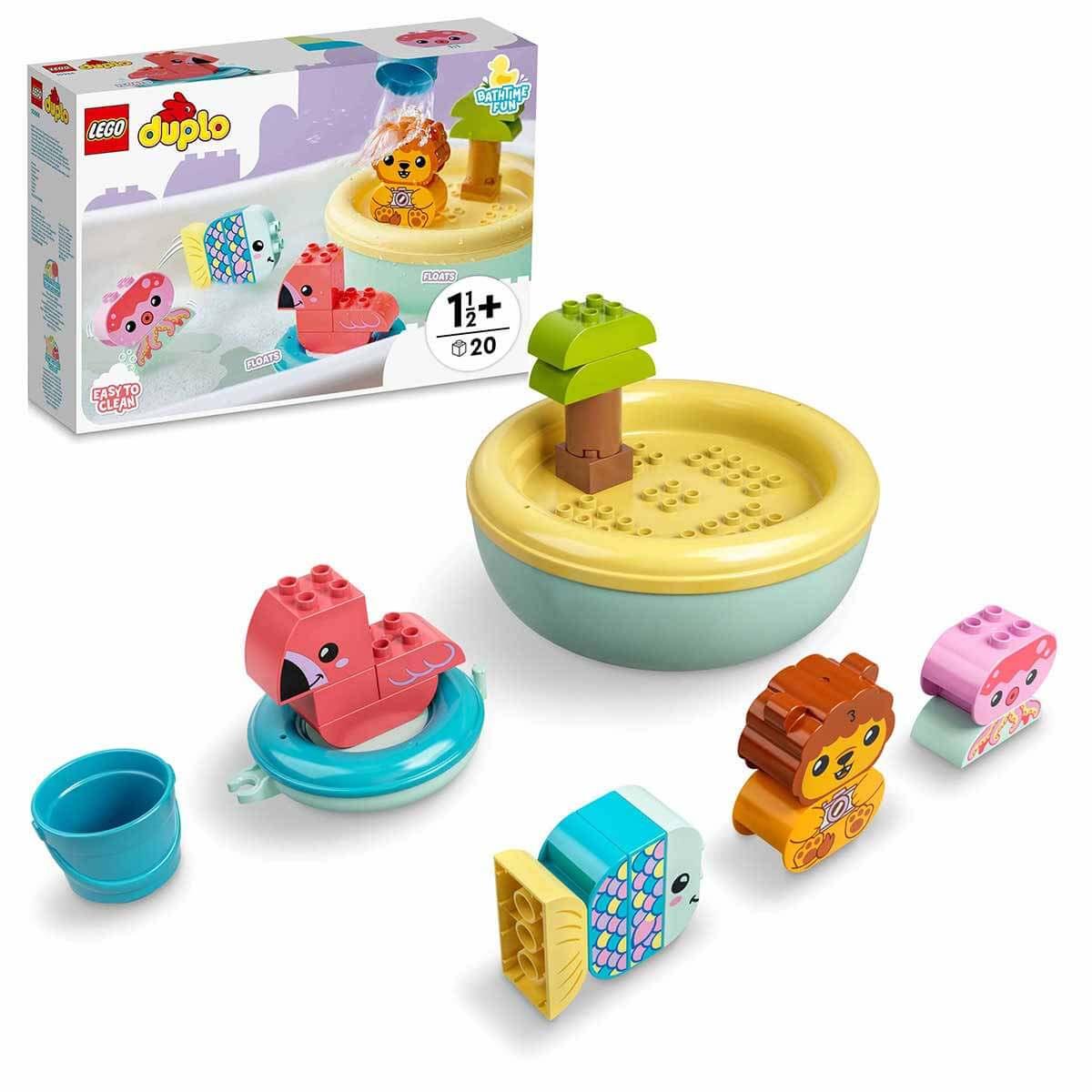 Lego Duplo Banyo Zamanı Eğlencesi Yüzen Hayvan Adası 20 Parça +1,5 Yaş
