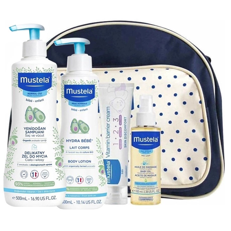 Mustela Merhaba Bebek Bakım Çantası Seti