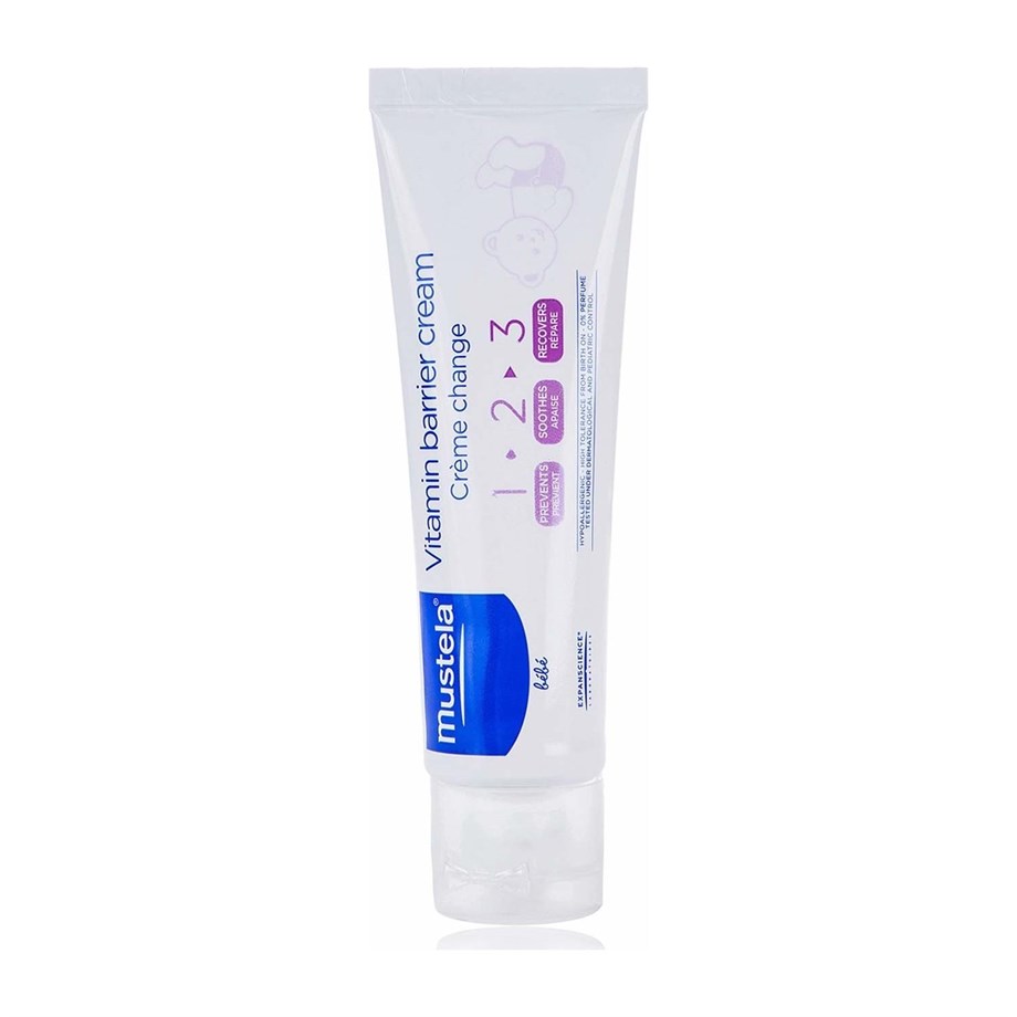 Mustela Vitamin Barrier Cream 1.2.3 Pişik Kremi 100 ml
