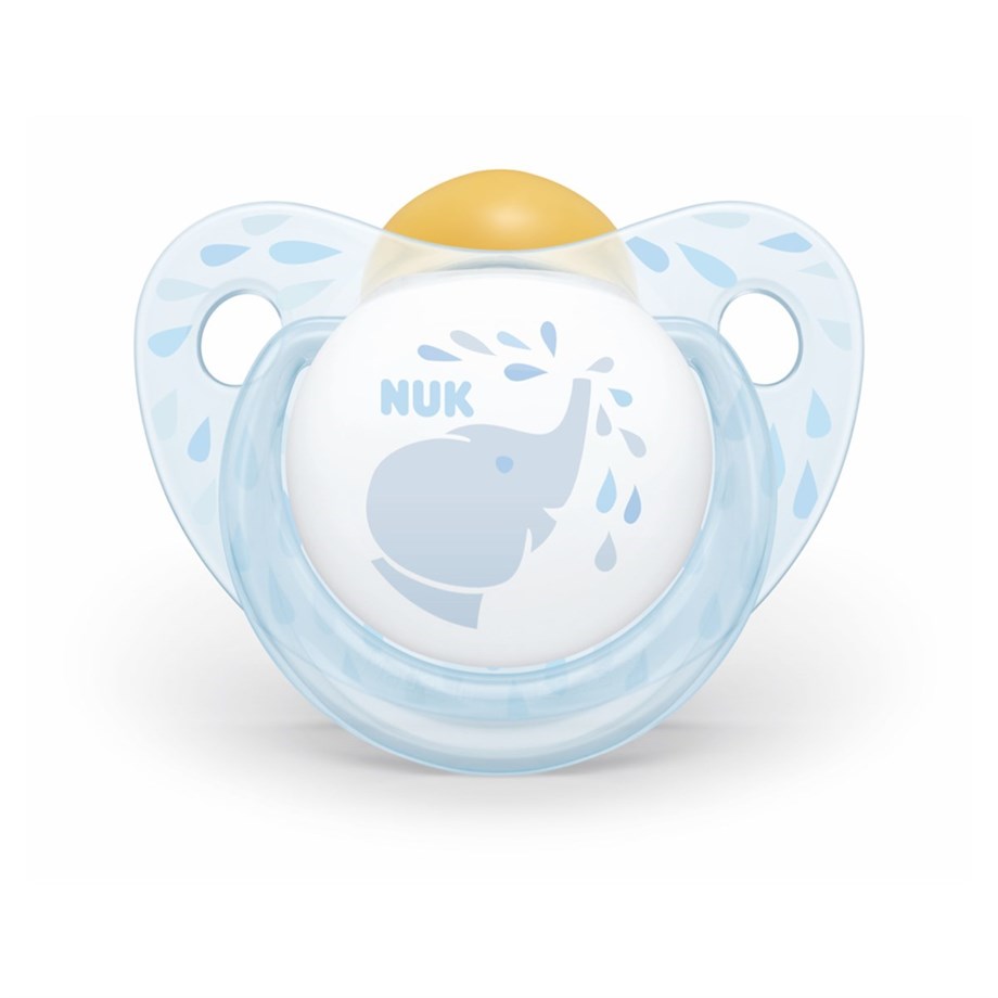 Nuk  Kauçuk Tekli Blue Bebek Emzik 0-6 Ay Asortili