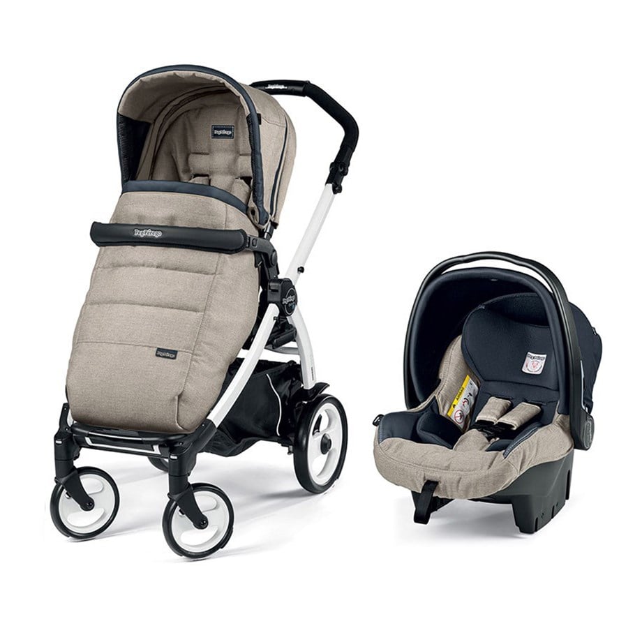 Peg Perego Book 51 Completo Travel Sistem Bebek Arabası Luxe Beige