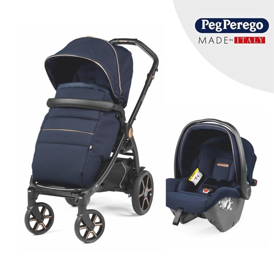 Peg Perego New Book Travel Sistem Bebek Arabası Blue Shine