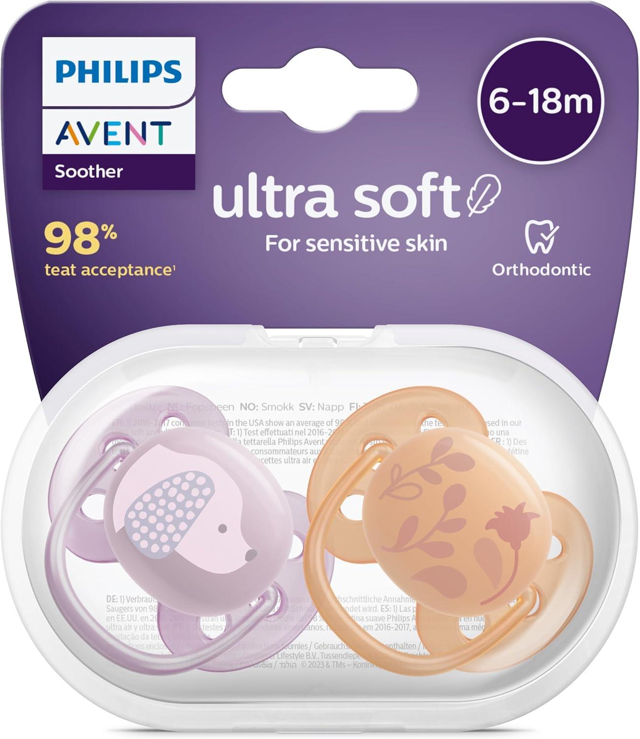 Philips Avent Scf091/18 Ultrasoft Emzik Kız 6-18 Ay
