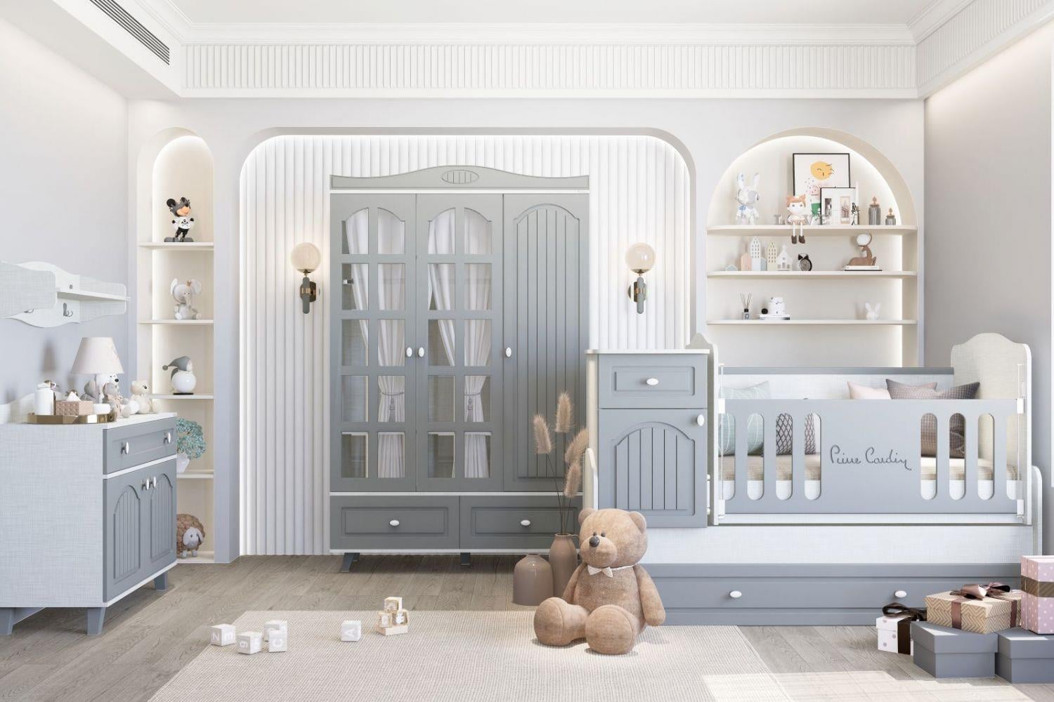 Pierre Cardin Lucca Bebek Odası Takımı