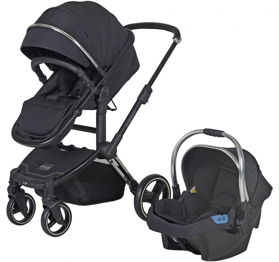 Prego Quattro Vip Travel Bebek Arabası Silver