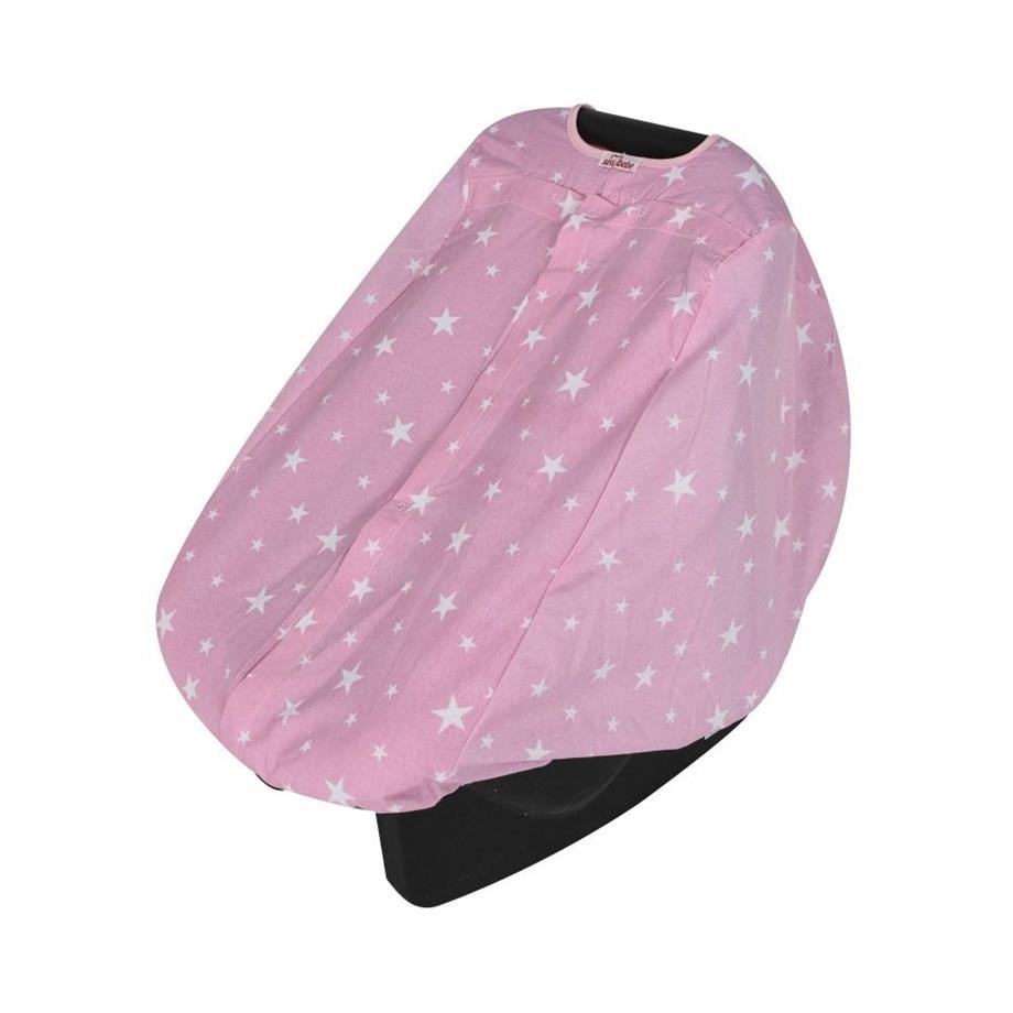 Sevi Bebe 'Anakucağı Örtüsü - Pembe Yıldızlı