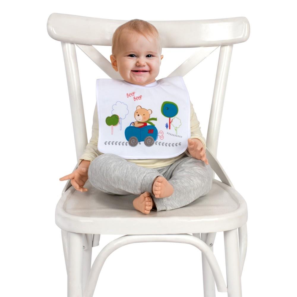 Sevi Bebe Yapışkanlı Havlu Önlük