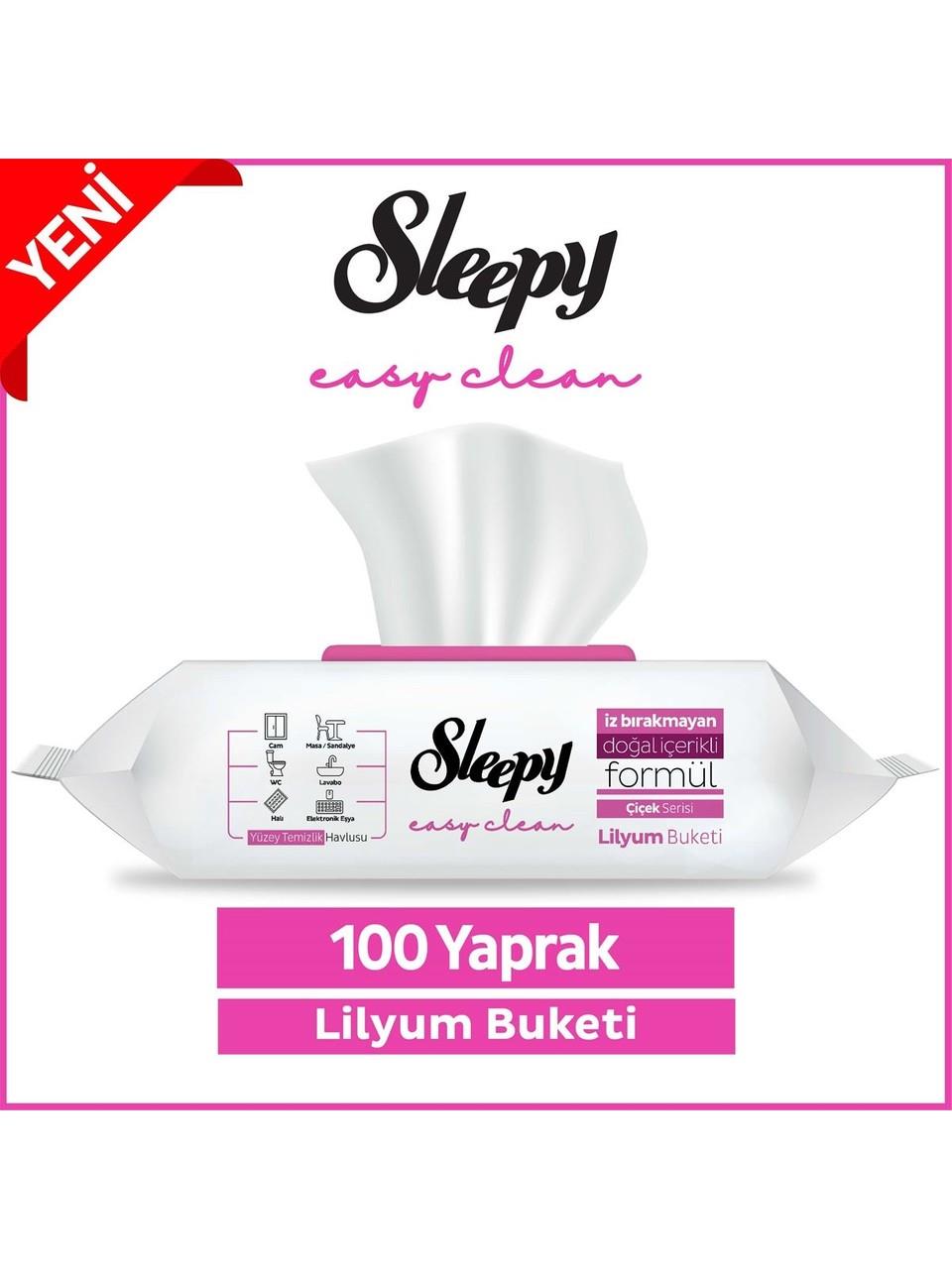 Sleepy Yüzey Temizlik Havlusu Lilyum Buketi
