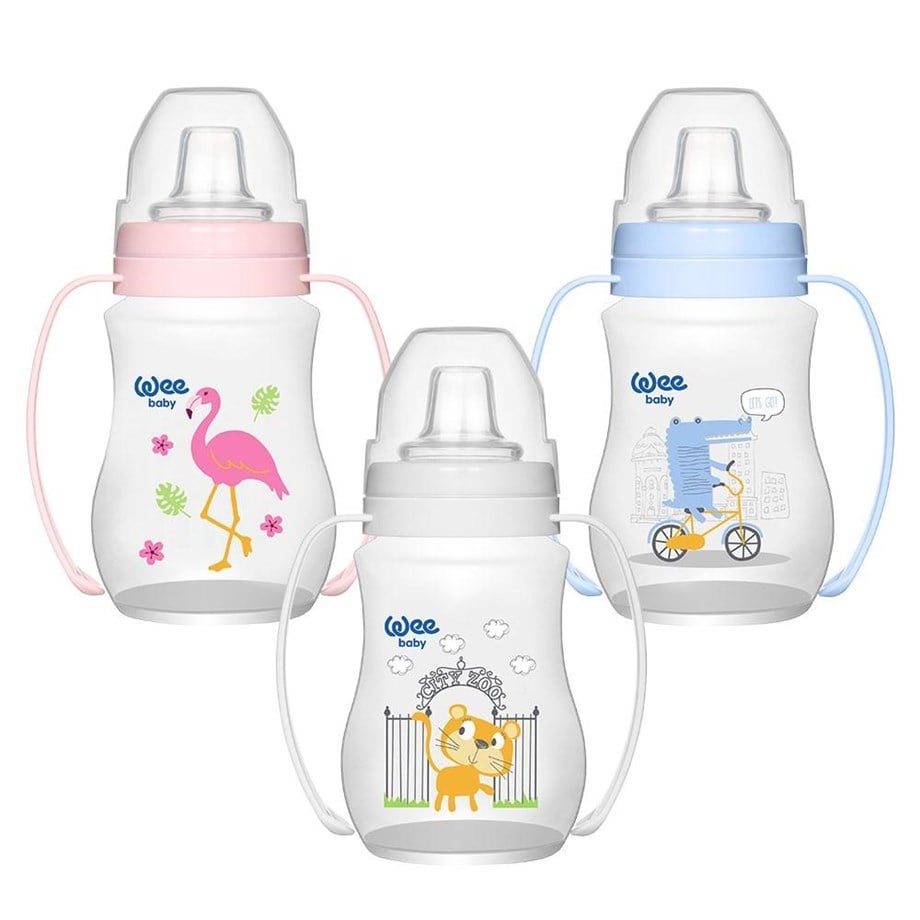 Wee Baby 754 Antikolik Akıtmaz Kulplu Pp Bardak 250 Ml
