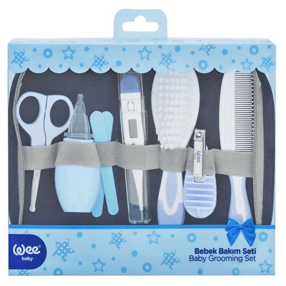 Wee Bebek Bakım Seti Mavi