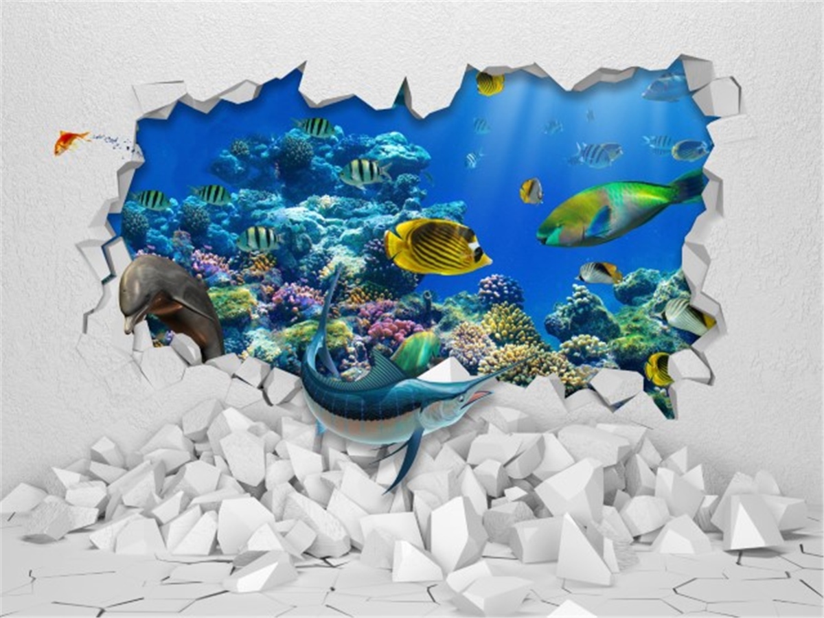 Akvaryum Duvar KağıtlarıAkvaryum Duvar Kağıdı