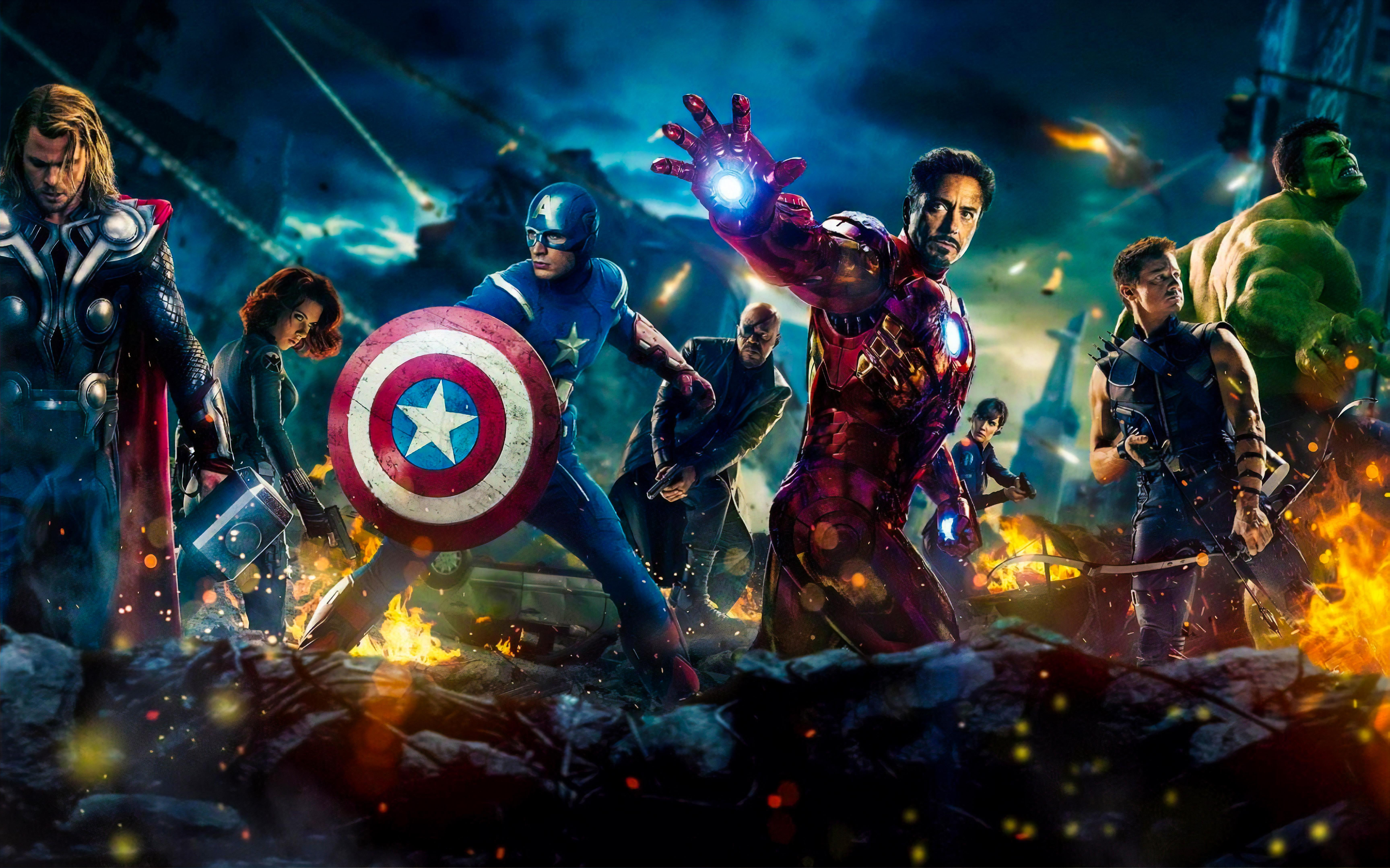 MarvelAvangers Çocuk Odası Duvar Kağıdı