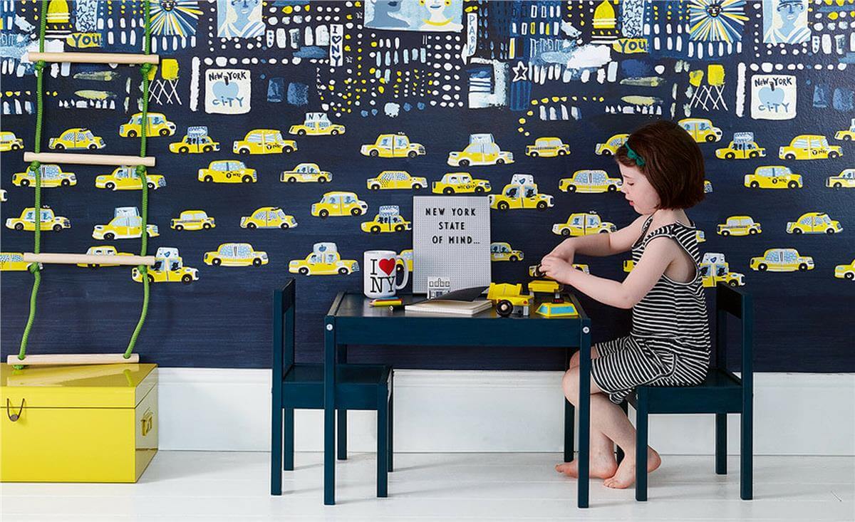 Çocuk Odasıİlham Çocuk Odası Duvar Kağıdı