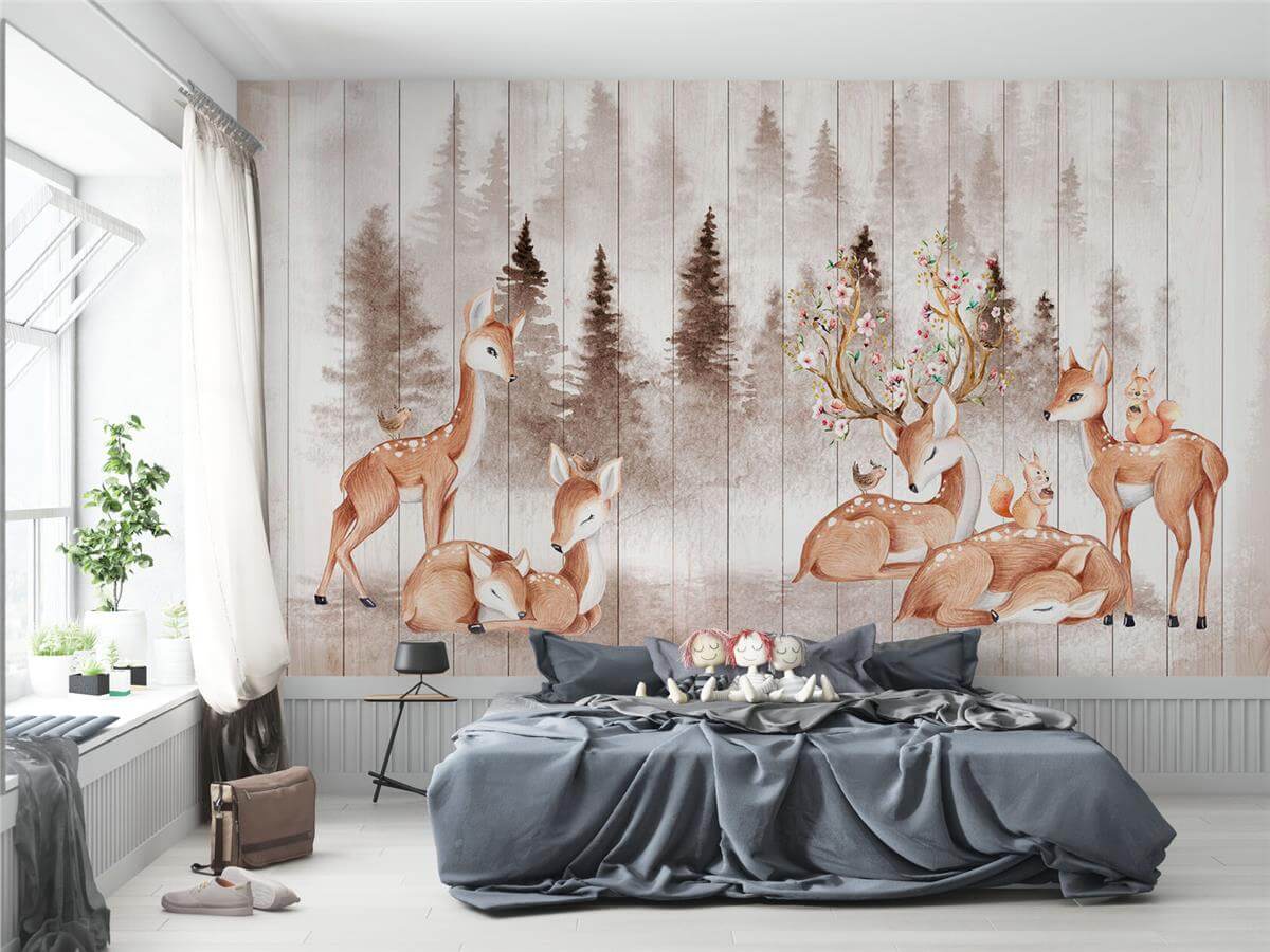 Çocuk Odasıİlham Çocuk Odası Duvar Kağıdı