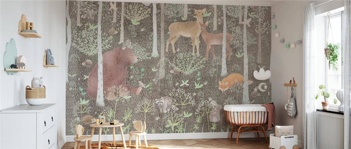 Çocuk Odasıİlham Çocuk Odası Duvar Kağıdı