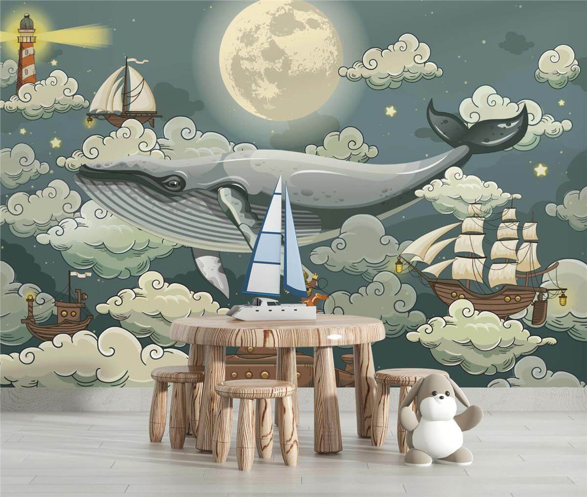 Çocuk Odasıİlham Çocuk Odası Duvar Kağıdı