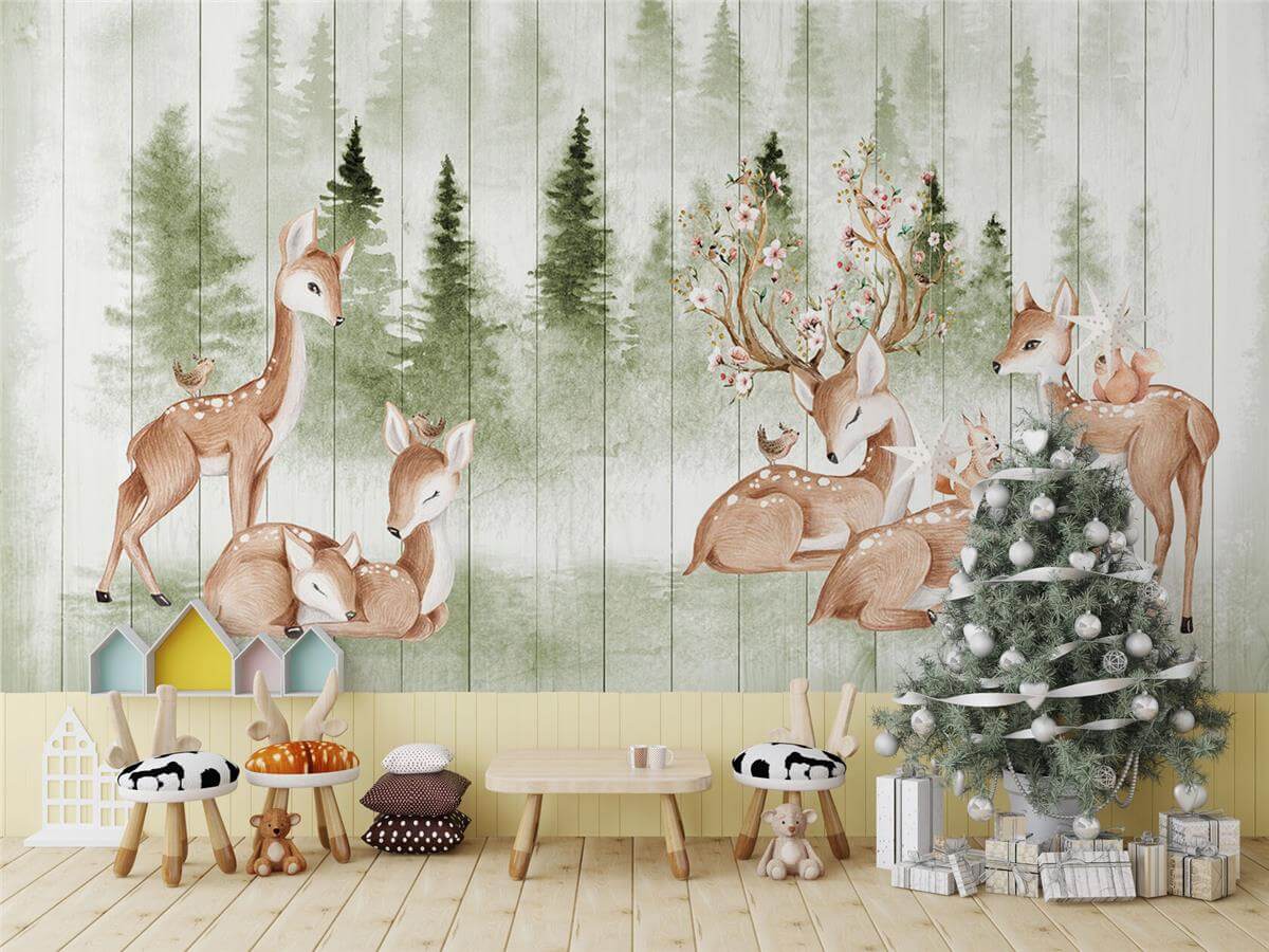 Çocuk Odasıİlham Çocuk Odası Duvar Kağıdı