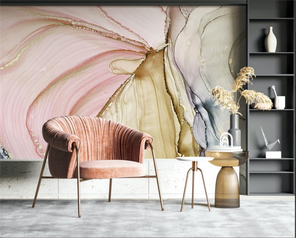 Retro ÇiçekRetro Çiçek Duvar Kağıdı