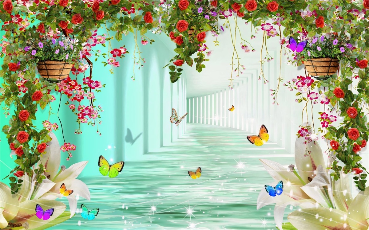 3 Boyutlu Duvar Kağıtları3 Boyutlu Duvar Kağıdı