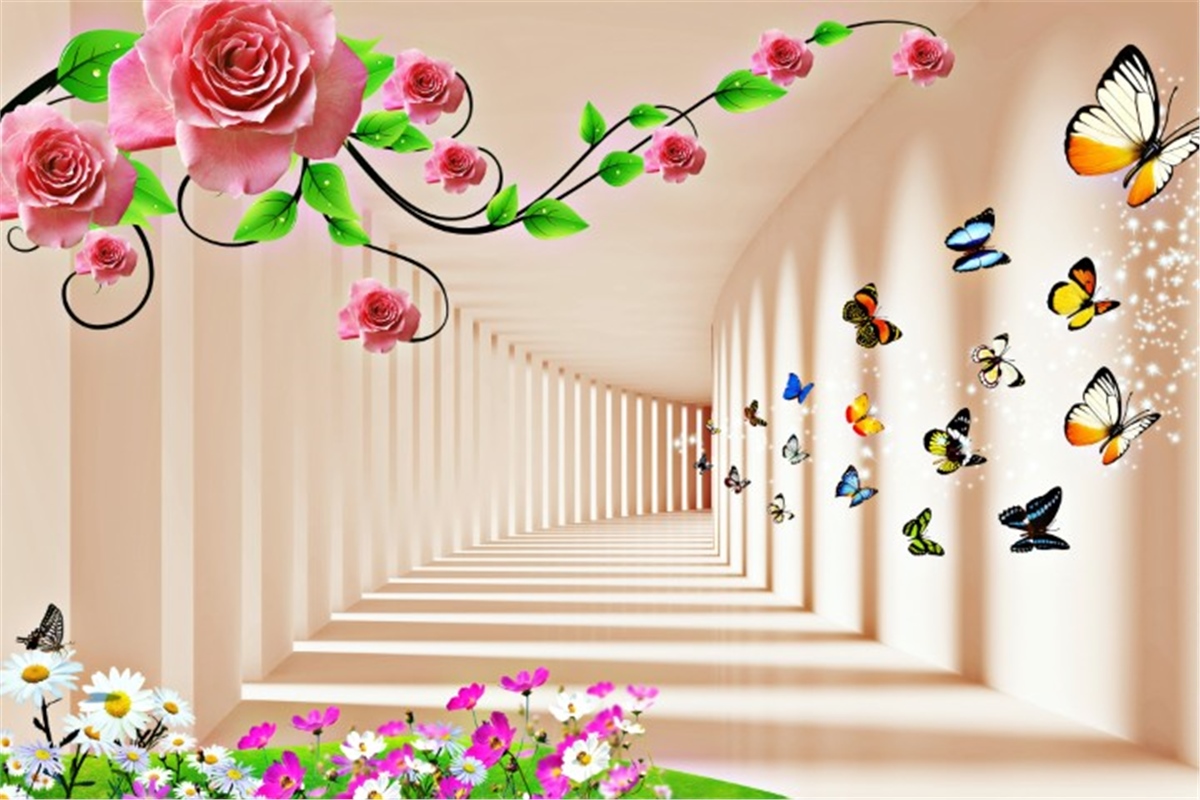 3 Boyutlu Duvar Kağıtları3 Boyutlu Duvar Kağıdı