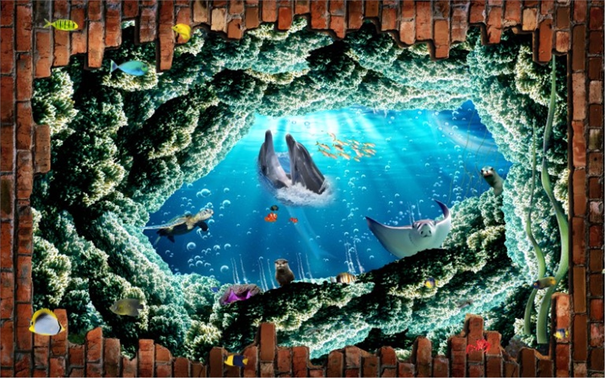 Akvaryum Duvar KağıtlarıAkvaryum Duvar Kağıdı
