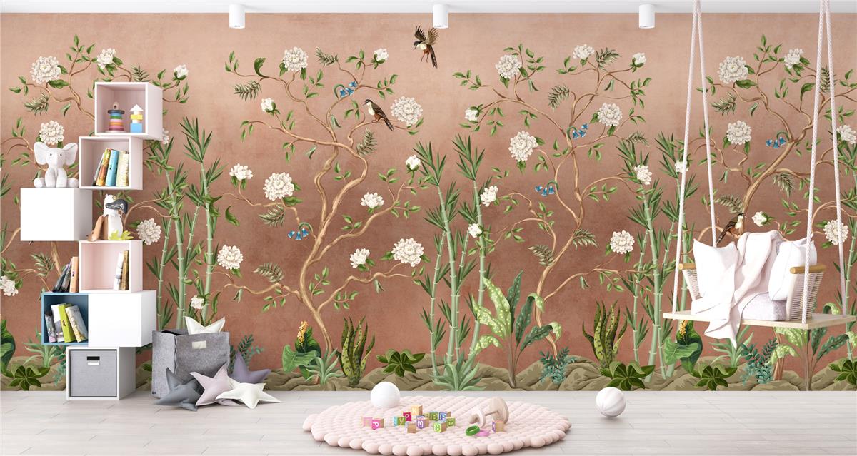 ChinoiserieChinoiserie Duvar Kağıdı