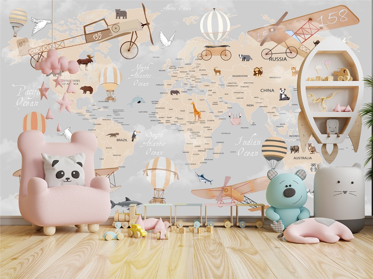 Çocuk Odası Duvar Kağıdı
