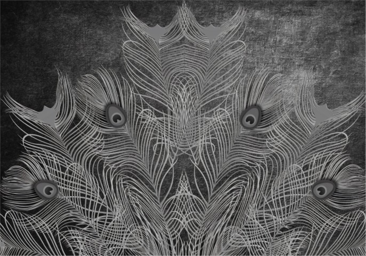 Tüy ve Yaprak Duvar KağıtlarıDuvar Kağıdı