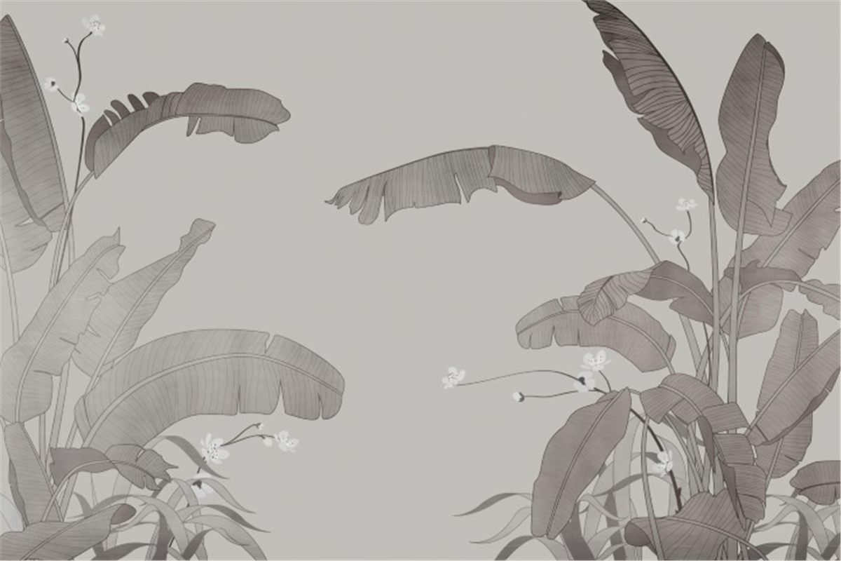 Tüy ve Yaprak Duvar KağıtlarıDuvar Kağıdı