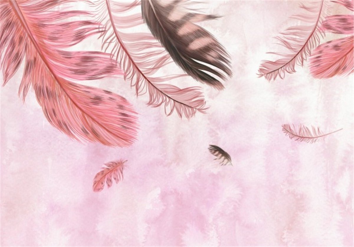 Tüy ve Yaprak Duvar KağıtlarıDuvar Kağıdı